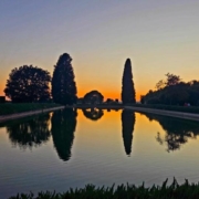 veduta di villa adriana